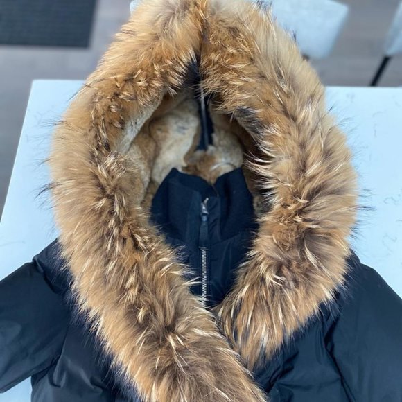 Black Trish Mackage Jacket - Amazing Condition - Picture 1 of 5